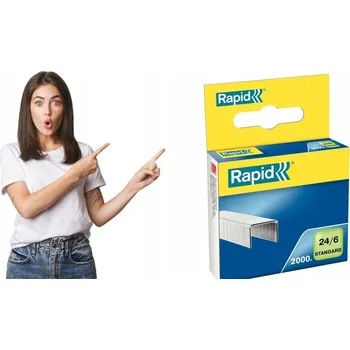 Spona do sešívačky SPONKY 24/6 RAPID STANDARD 2000 ks