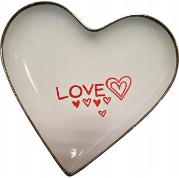 Talíř Dezertní talíř Cardsplitter LOVE 22 cm