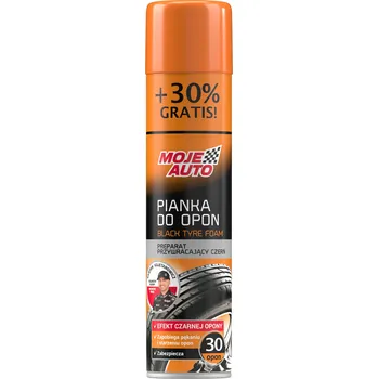 Pěna na Pneumatiky Moje Auto Black Tyre Foam 520ml