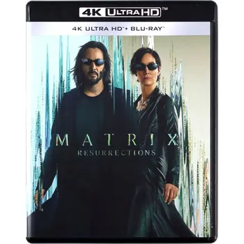 Blu-ray film Matrix Zmartwychwstania – Blu-ray disk