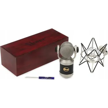 Mikrofon Kondenzátorový mikrofon Blue Mouse s držákem proti otřesům (Shockmount) - Vyrobeno v USA