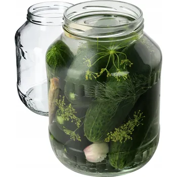 Sklenice ZAVAŘOVACÍ SKLENICE 1,7 L SKLENICE SKLENICE NA ZAVAŘENINY 2 LIKÉRY FI 89