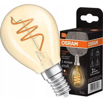 Žárovka ŽÁROVKA OSRAM VINTAGE 1906 CLASSIC 4,9 W 470 LM E14