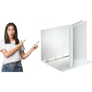 Šanon na dokumenty Panorama A4 4RR 30 mm bílý Esselte 49700