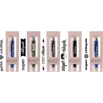 Propiska automatická modrá Cresco