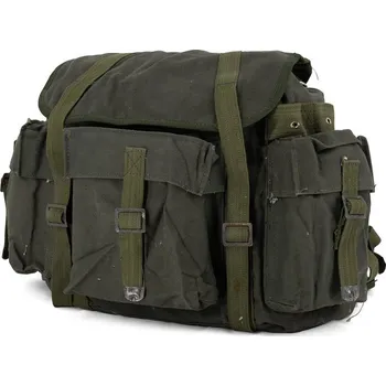 turistický batoh Armáda Turecká Batoh TURECKÝ plátěný ZELENÝ