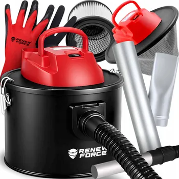 Vysavač Vysavač bezsáčkový na popel do krbu + rukavice a filtr 10 l