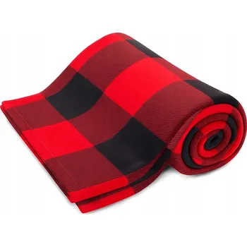 deka ARÔME HOME Mikroflanelová deka, Káro červená