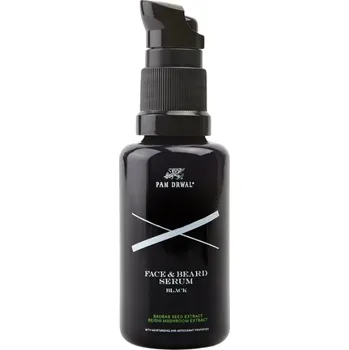 Pleťové sérum Pan Drwal Black vyživující sérum na vousy a pleť 30 ml