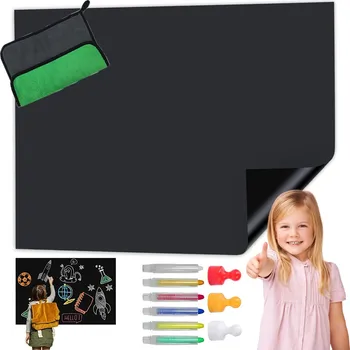 KŘÍDOVÁ MAGNETICKÁ TABULE SAMOLEPICÍ NA ZEĎ LEDNIČKU PRO DĚTI 2X1 M