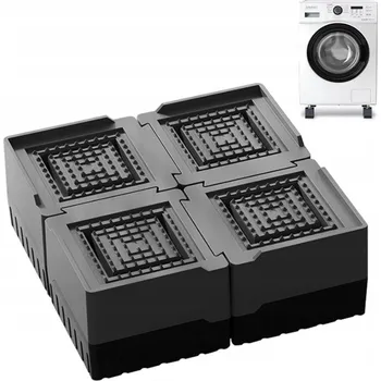 Praní a péče o prádlo 4 KS PODLOŽKY POD PRAČKU, ANTIVIBRAČNÍ PODLOŽKY POD PRAČKU A SUŠIČKU