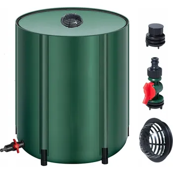 nádrž Nádrž na dešťovou vodu 500 l, 100 x 80 cm, zelená