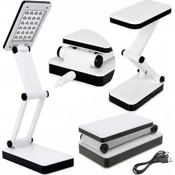 Lampička Stolní lampička R2 bílá, černá, výkon do 7 W