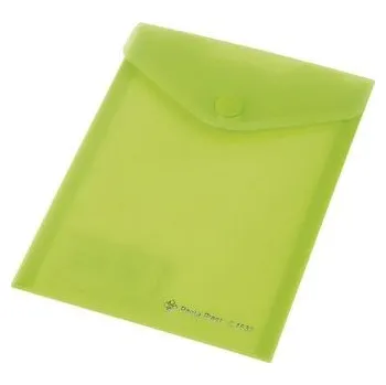 Set školních potřeb Koperta Focus C4532 A6 przezroczysta zielona