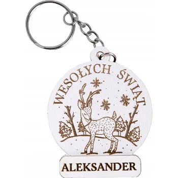 Dárek pro Mikuláše Přívěsek Na Klíče se jménem pro děti do školy
