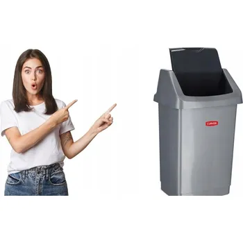 Odpadkový koš Plastový Odpadkový koš Curver 25l šedý