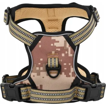 Postroj pro psa Postroj pro psa s reflexními prvky, nastavitelný,