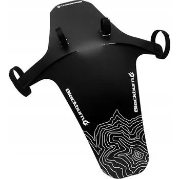 Blatník na kolo Přední blatník Blackburn Central BARRIER MUD GUARD černý