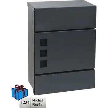 Poštovní schránka BK.525.G.AM poštovní schránka antracit Antracit Ne