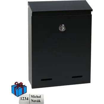 Poštovní schránka BK.516.CM poštovní schránka černá Černá Ne