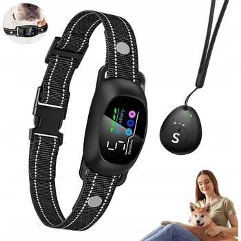 Obojek pro psa ELEKTRICKÝ OBOJEK PROTI ŠTĚKÁNÍ, TICHÝ OBOJEK