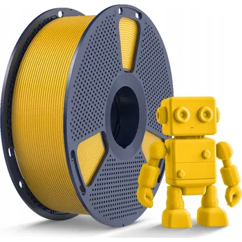 Filament FILAMENT SUNLU 1,75 mm 1 kg PETG Sytě žlutá / výrazná žlutá