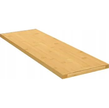 police Nástěnná police, 60x20x1,5 cm, bambusová