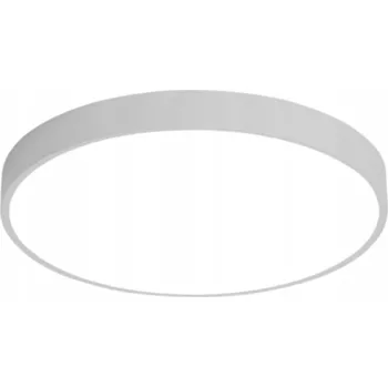Kulatý Stropní Svítidlo Zolta 50 x 5 cm bílá