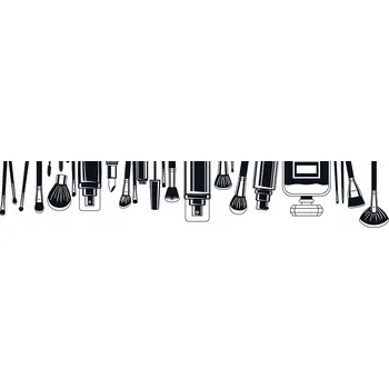 Kosmetický štětec Sada štětců na líčení Zolta – syntetické štětiny