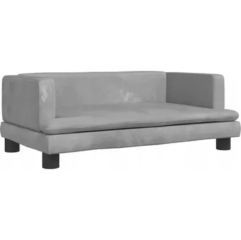 Pelíšek pro psa VidaXL pelíšek pro psy šedý 80 cm x 45 cm