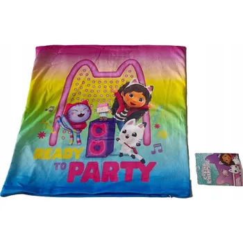 Povlak na dekorativní polštářek Sametový Povlak na polštář , polštář Gabi, koci , 40x40