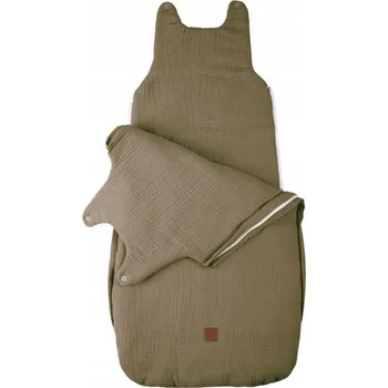 Zavinovačka Hi Little One zavinovací spací pytel pro miminko, mušelín TOG 3,0 ONE BAG Green Hunter r