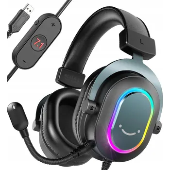 Sluchátka Drátová sluchátka s mikrofonem Fifine AmpliGame H6 Náušní Černá Herní