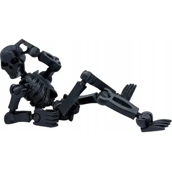 Obraz Kostra, pohyblivá figurka kostlivce 20 cm, vysoká kvalita, černá