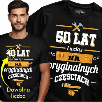 Pánské tričko TRIČKO PÁNSKÉ 60. 70. 80. LÉTA ORIGINÁLNÍ DÍLY SUPER TRIČKO NAROZENINY