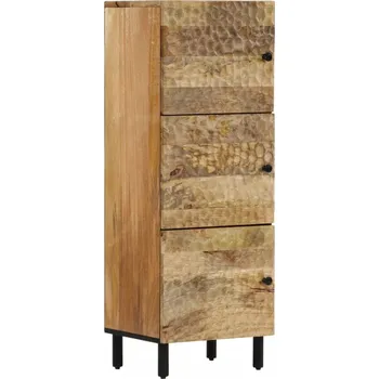 Příborník do zásuvky vidaXL Skříň highboard 40x33x110 cm masivní mangovníkové dřevo [356920] Barva: Přírodní
