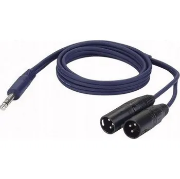 Audio kabel Kabel XLR - jack 6,3 mm DAP Audio FL36150 1,5 m
