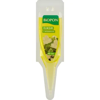 Hnojivo BIOPON Elixír 40 ml Vícesložkové hnojivo pro zelené rostliny a květiny