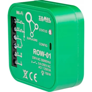 IP kamera 1-kanálový Wi-Fi ovladač do instalační krabice SUPLA ROW-01 Zamel