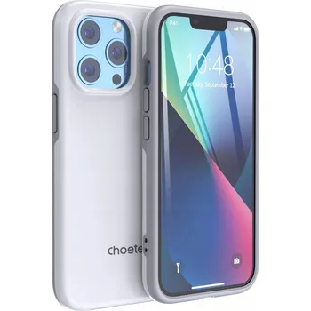 Pouzdro na mobilní telefon Zadní Kryt Choetech pro Apple iPhone 13 Pro Max, bílý