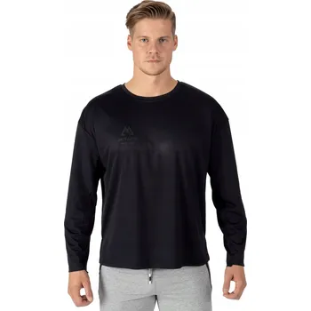 Pánské tričko Pánské tréninkové tričko s dlouhým rukávem MITARE PRO černé XXL