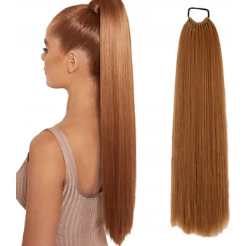 Příčesek SYNTETICKÉ VLASY AFRO GUMIČKA RUČNĚ VYRÁBĚNÝ CULÍK PŘÍČESEK #30