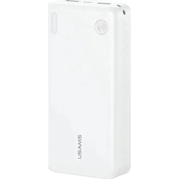 Powerbanka Powerbanka USAMS PB83 2x USB-A, 1x USB-C, 20000 mAh, bílá