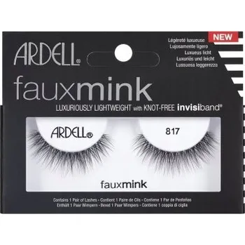 Umělé řasy Řasy na pásku Ardell Faux Mink 817 Black
