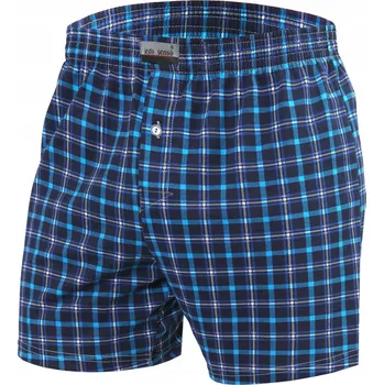 Pánské kraťasy Sesto Senso Pánské bavlněné šortky WZ02 kostkované XL