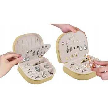 Šperkovnice ŠPERKOVNICE NA BIŽUTERII KRABIČKA CESTOVNÍ KUFŘÍK ORGANIZÉR DO KABELKY