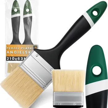 Malířský štětec Plochý štětec rovný TRCR 6,3 cm