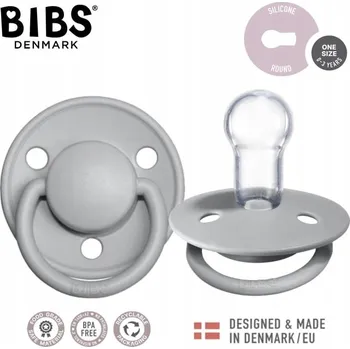 dudlíky Silikonový Dudlík Bibs kulatý 0 +