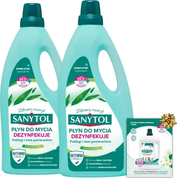 Univerzální čisticí prostředek Sanytol Univerzální čisticí prostředek na podlahy Eukalyptus 1l x2 +