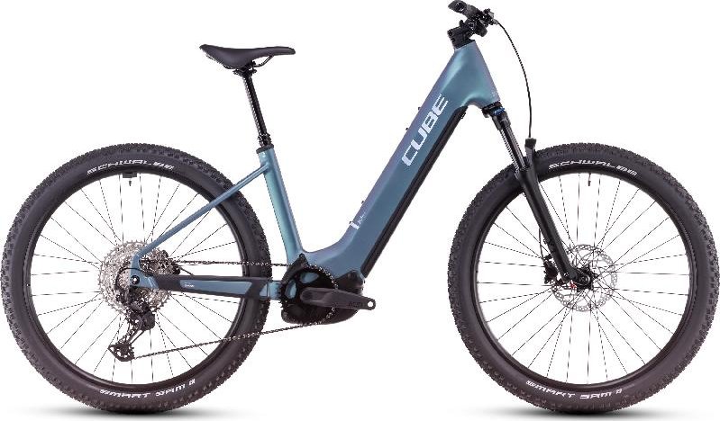 Elektrokolo CUBE Reaction Hybrid Pro 800 Easy Entry 22,22Ah 27,5" SMARAGDGREY-N-PRISM 2025 rám L" + DOPRAVA ZDARMA